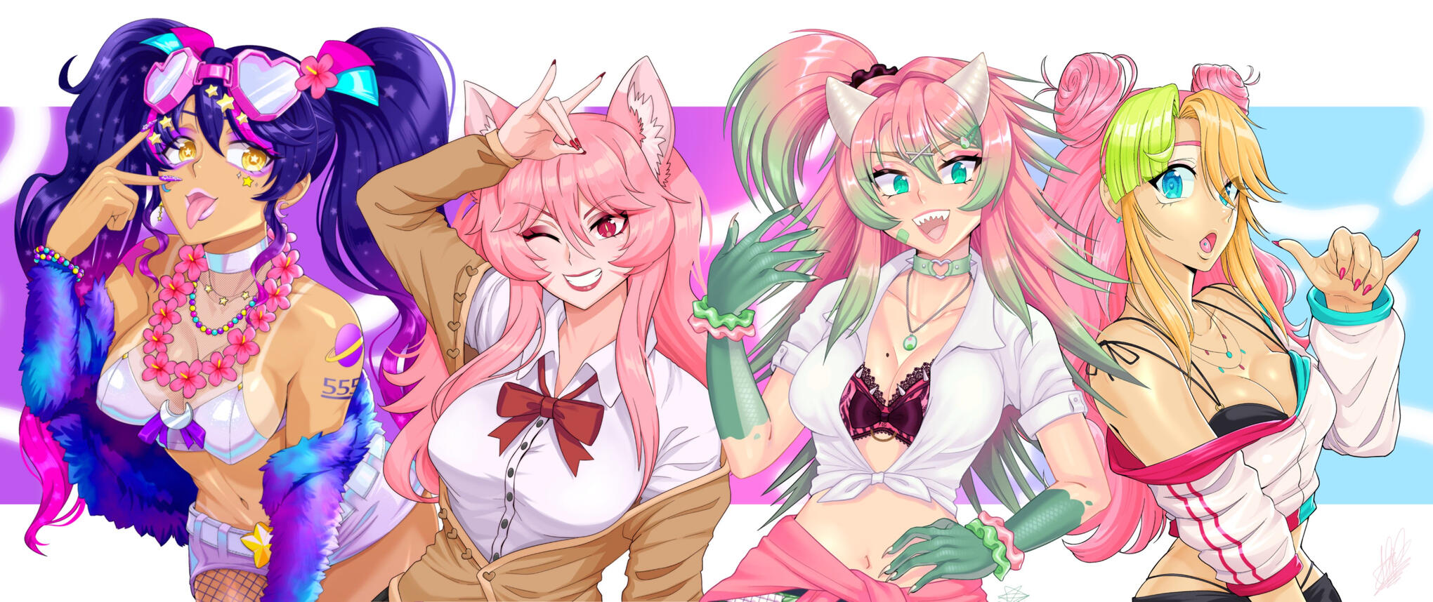 Gyaru Gang Members